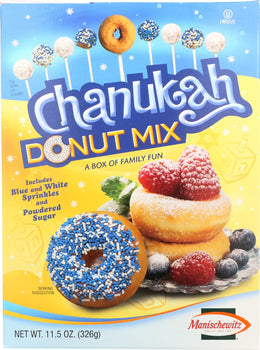 MANISCHEWITZ: Mix Dnut Chnkah, 11.5 oz