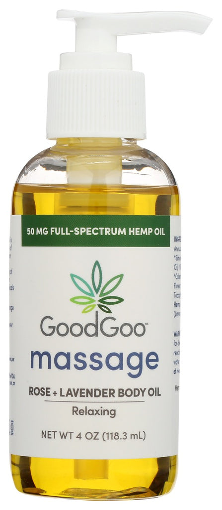 GOOD GOO: Oil Massage Rose Lvndr, 4 fo