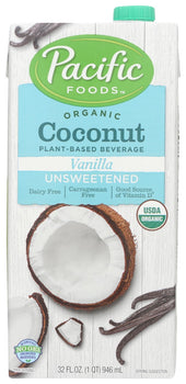 PACIFIC FOODS: Coconut Unswt Van Org, 32 oz