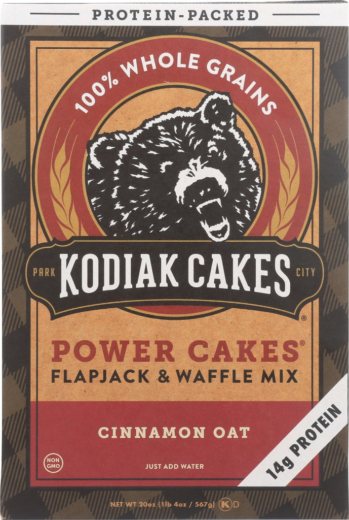 KODIAK: Mix Flpjck Pwr Cinn Oat, 20 oz