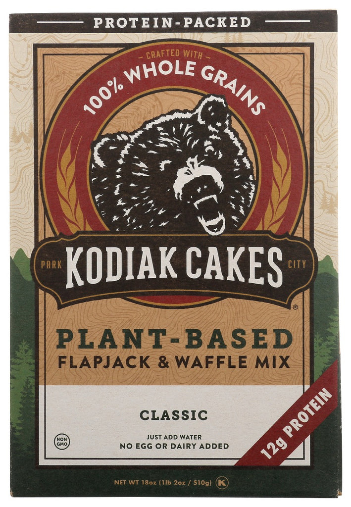 KODIAK: Mix Flpjk Homestd Plnt Bs, 18 oz