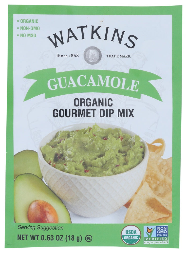 WATKINS: Mix Guacamole Dip Org, 0.63 oz