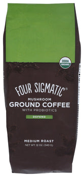 FOUR SIGMATIC: Coffee Grnd Mushrm Probio, 12 oz