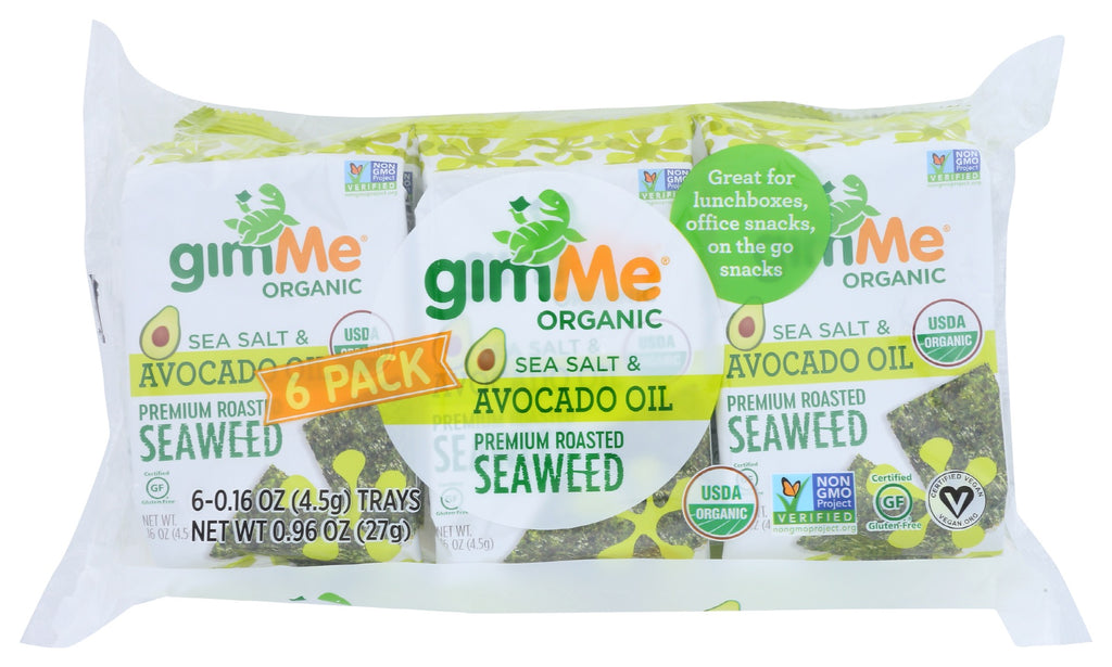 GIMME: Seaweed Ssalt Avo Oil 6Pk, 0.96 oz