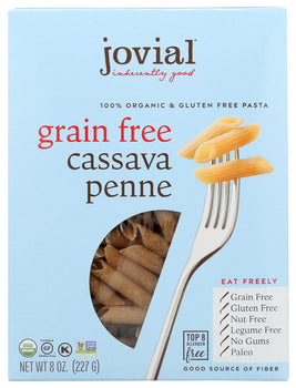 JOVIAL: Pasta Cassava Penne Riga, 8 oz