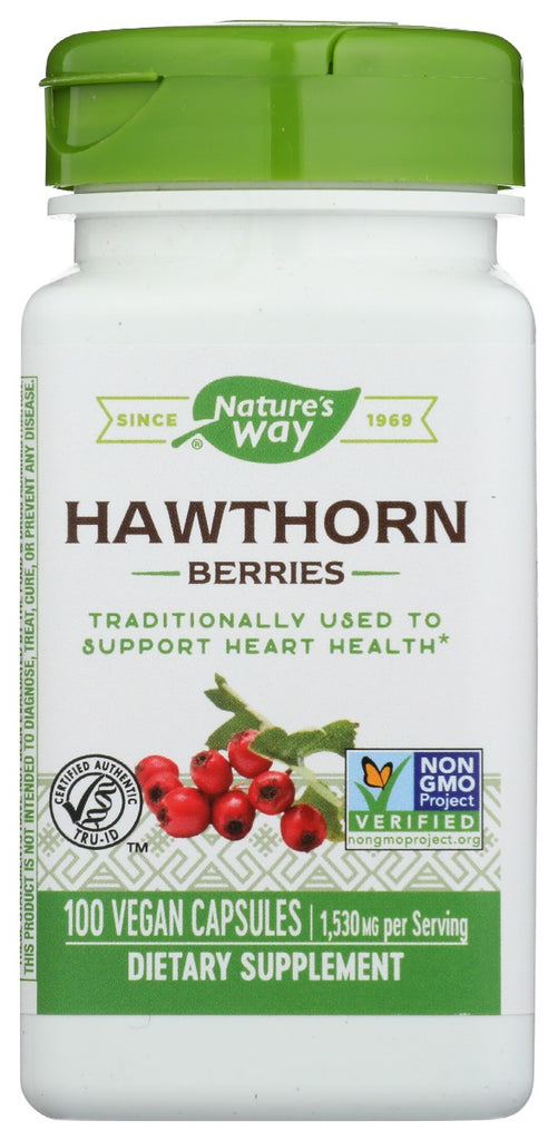 NATURES WAY: Hawthorn Berries 100Vegcp, 100 cp