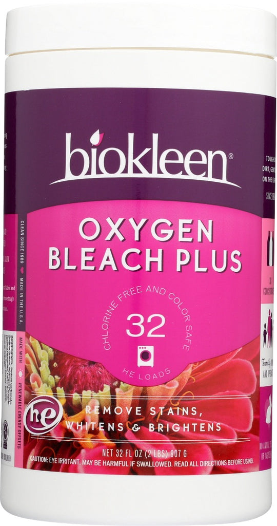 BIO KLEEN: Bleach Oxygen Plus, 32 oz