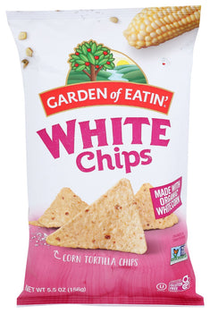 GARDEN OF EATIN: Chip Tortilla White, 5.5 oz