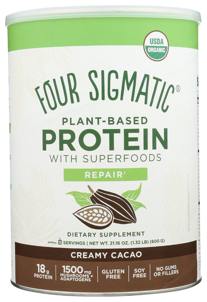 FOUR SIGMATIC: Protein Plant Cacao, 21.6 oz