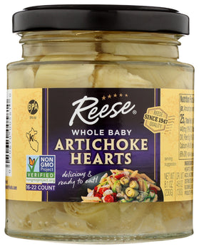 REESE: Artichoke Hrts Whl Baby, 8.1 oz