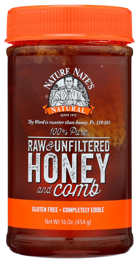 NATURE NATES: Honey W Comb Classic, 16 oz