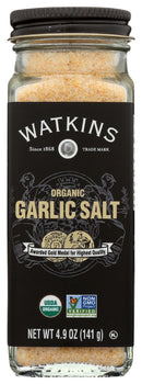 WATKINS: Salt Garlic Org, 4.97 oz