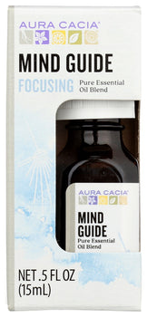 AURA CACIA: Oil Essntl Mind Guide Box, 0.5 fo