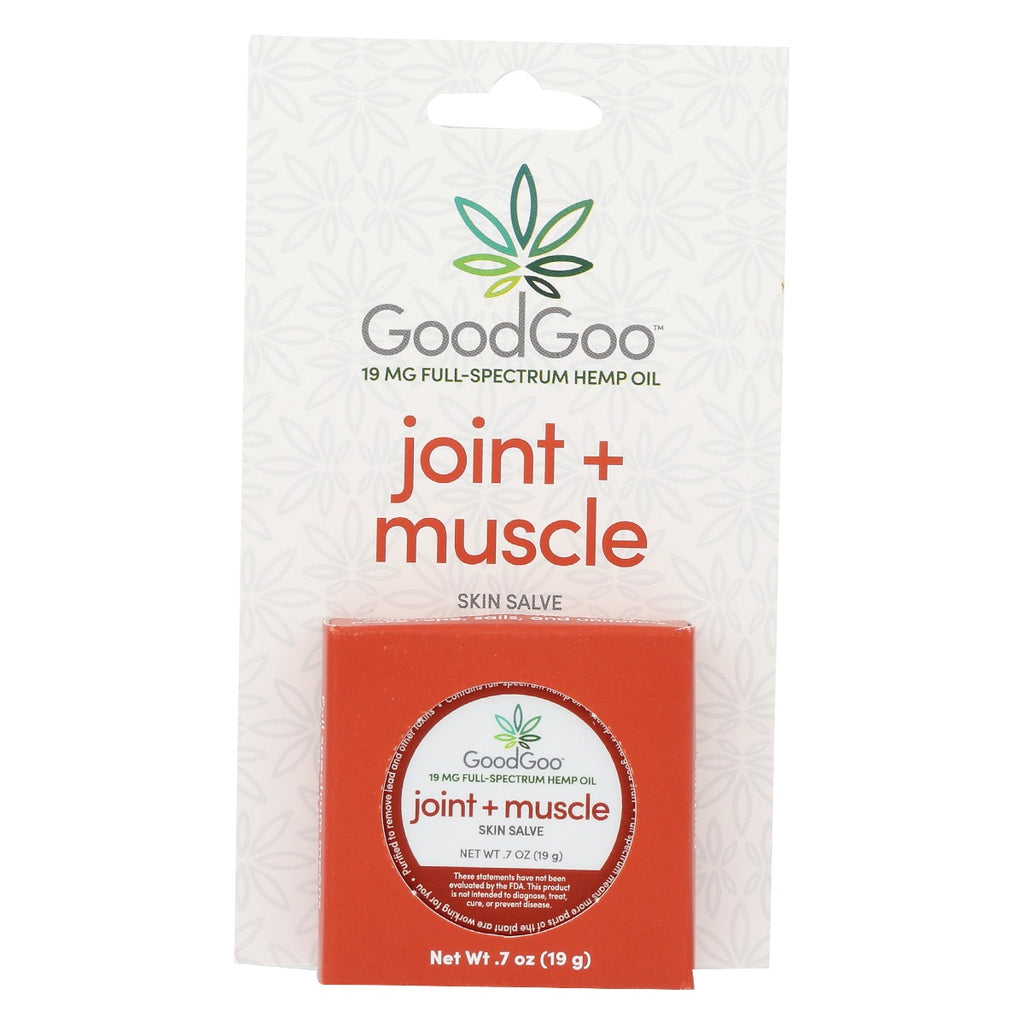 GOOD GOO: Salve Hemp Joint Mscl Tin, 0.7 oz