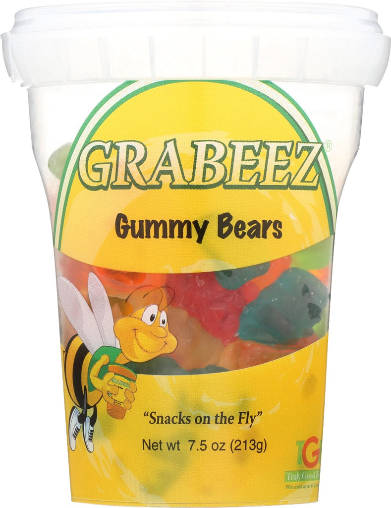 GRABEEZ SNACK CUPS: Snack Cup Gummi Bears, 7.5 oz