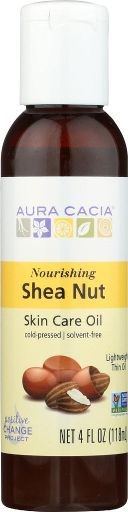 AURA CACIA: Oil Shea Nut, 4 fo