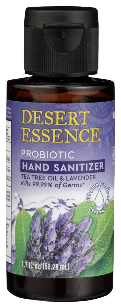 DESERT ESSENCE: Sanitizer Hand Prbt Lv Tt, 1.7 oz