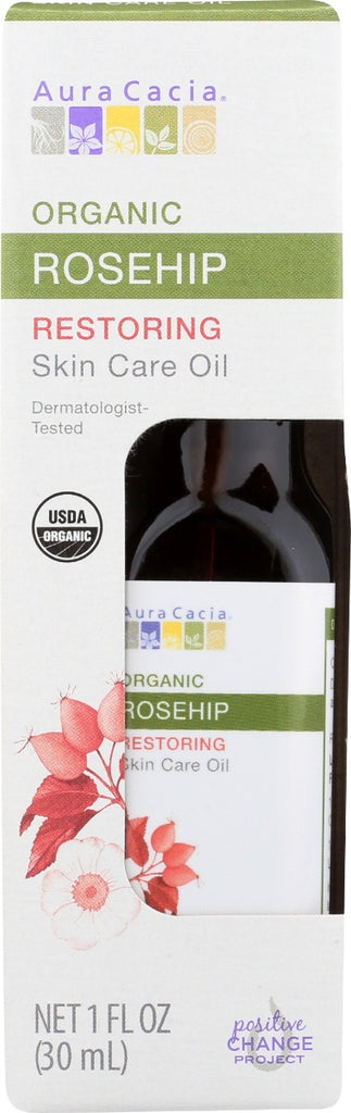 AURA CACIA: Oil Skin Care Rosehip Org, 1 oz