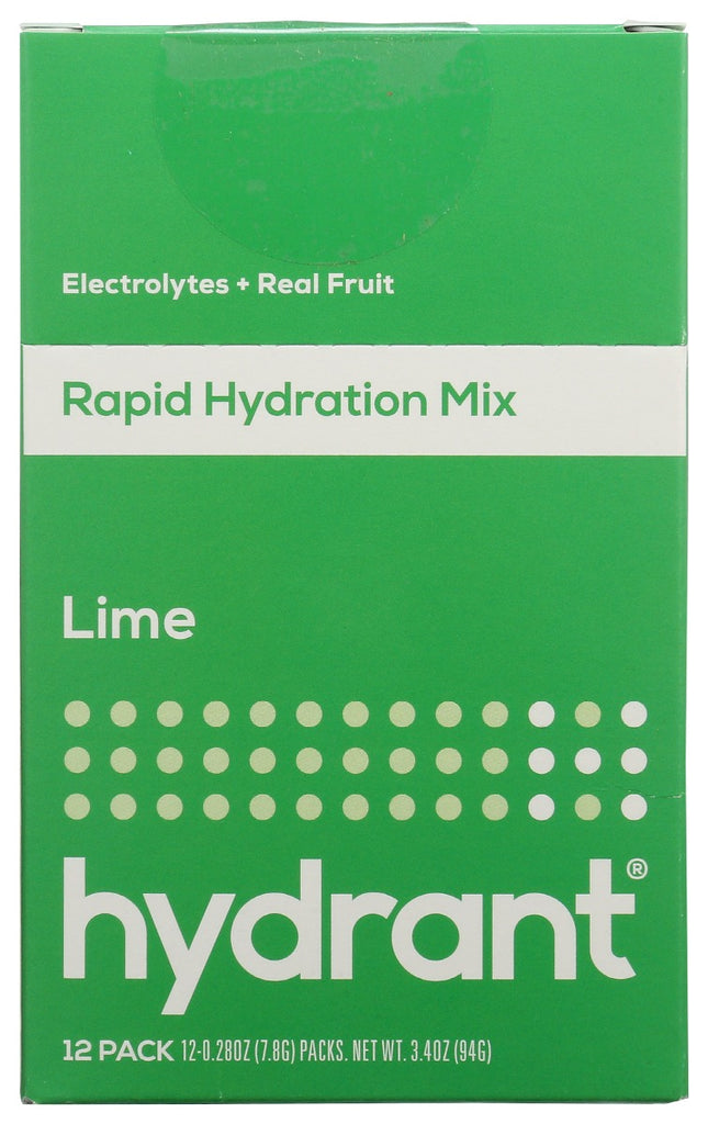 HYDRANT: Hydration Lime 12Pkt, 12 ea