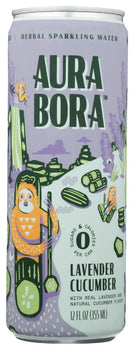 AURA BORA: Water Sprkl Lav Cucumber, 12 fo