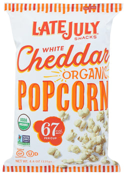 LATE JULY: Popcorn Cheddar, 4.4 oz