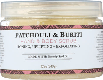 NUBIAN HERITAGE: Body Scrub Patchouli Brti, 12 oz