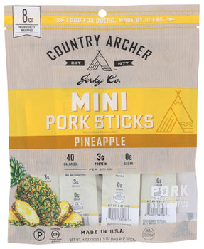 COUNTRY ARCHER: Pork Stick Pineapple Mini, 4 oz