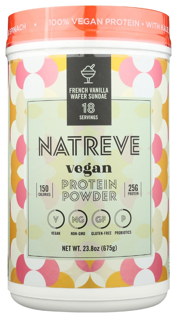 NATREVE: Vegan Prtn Pwdr Vnla Wfer, 675 gm