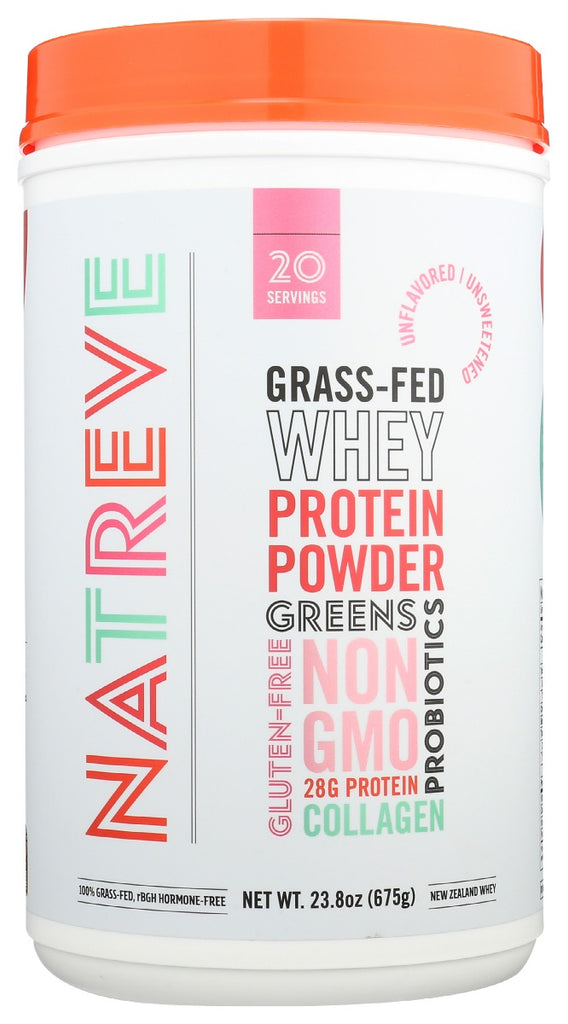 NATREVE: Whey Prtn Pwdr Plain, 675 gm