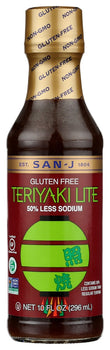 SAN J: Sauce Teriyaki Lite, 10 fo