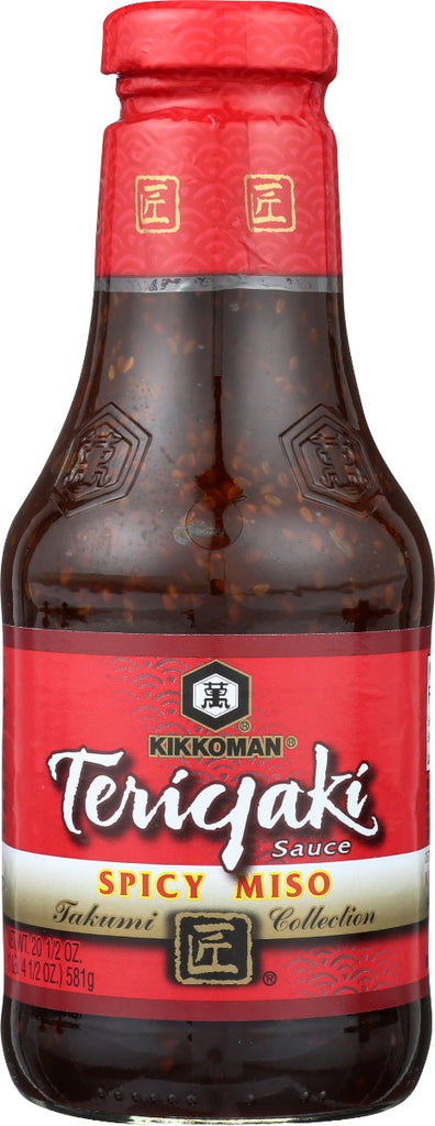 KIKKOMAN: Sauce Teriyaki Takumi Spicy Miso, 20.5 oz