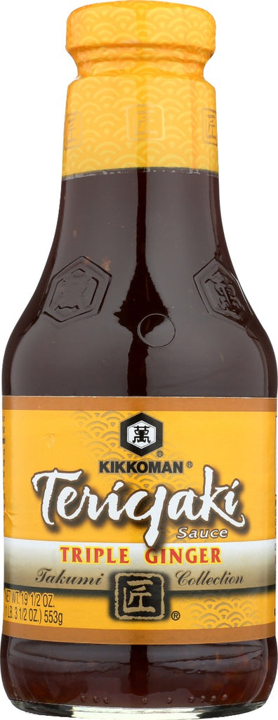 KIKKOMAN: Sauce Teriyaki Trpl Gngr, 19.5 oz