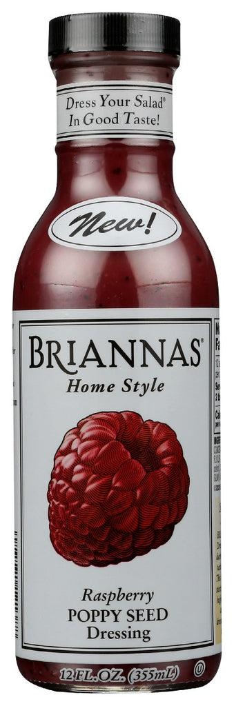 BRIANNAS: Dressing Rsbry Poppy Sd, 12 oz