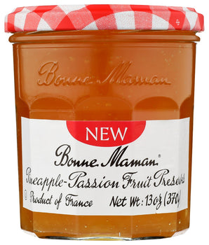 BONNE MAMAN: Preserve Pineapple Pssion, 13 oz