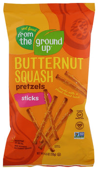 FROM THE GROUND UP: Pretzel Stck Btrnut Sqsh, 4.5 oz