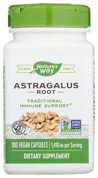 NATURES WAY: Astragalus Root 100Vegcp, 100 cp