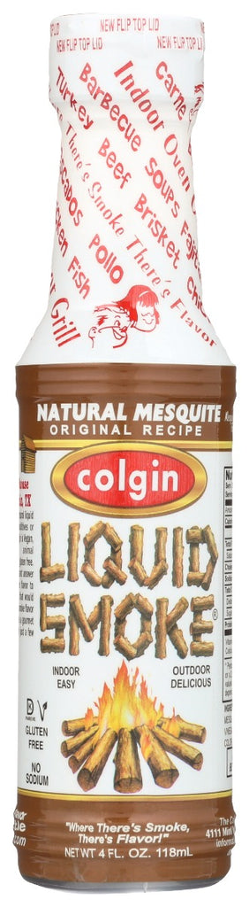 COLGIN: Liq Smoke Mesquite, 4 oz