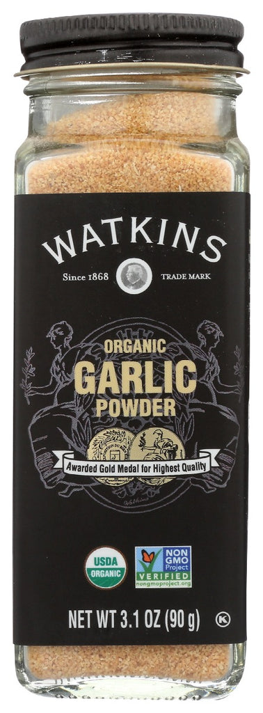 WATKINS: Ssnng Garlic Powder Org, 3.1 oz