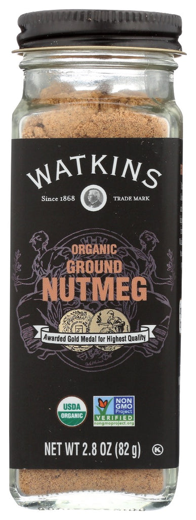 WATKINS: Ssnng Nutmeg Grnd Org, 2.8 oz