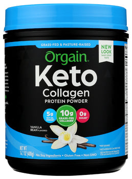 ORGAIN: Prtn Collagen Pwdr Vnla, 0.88 lb