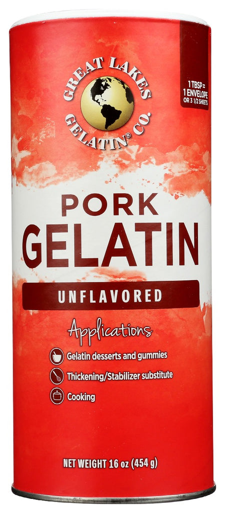 GREAT LAKES: Gelatin Pure, 1 lb