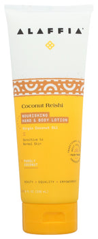 ALAFFIA: Lotion Body Cocnut Reishi, 8 fo