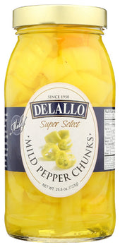 DELALLO: Pepper Banana Chnk Mild, 25.5 oz