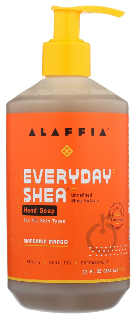 ALAFFIA: Soap Hand Liq Mandrn Mngo, 12 fo