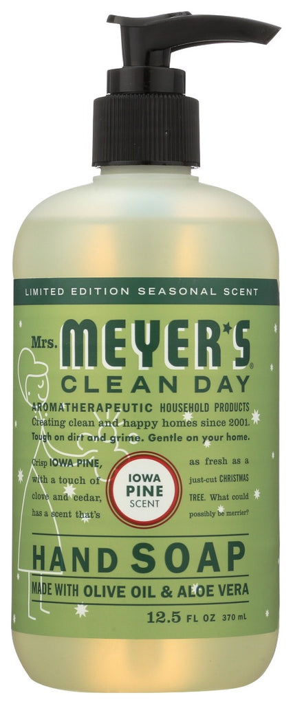 MRS MEYERS CLEAN DAY: Soap Hand Lq Hol Iwa Pne, 12.5 oz