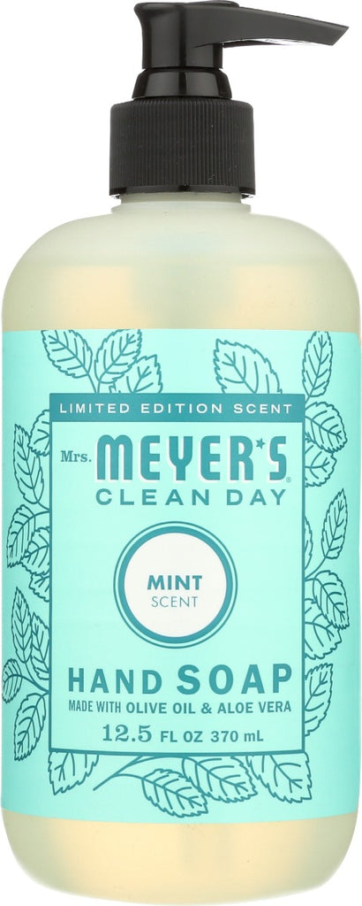 MRS MEYERS CLEAN DAY: Soap Hand Lq Spring Mint, 12.5 fo