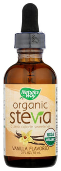 NATURES WAY: Stevia Vanilla Org, 2 oz