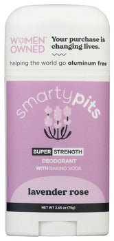 SMARTYPITS: Lavender Rose Super Strength Formula, 2.65 oz