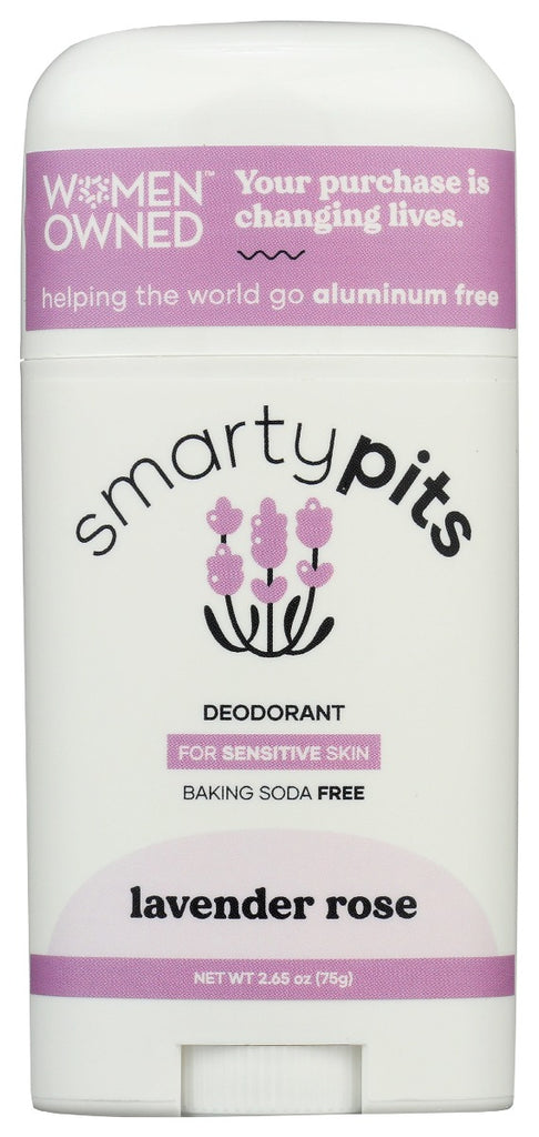 SMARTYPITS: Lavender Rose Sensitive Skin Formula, 2.65 oz