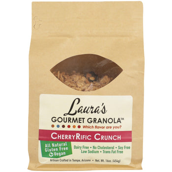 LAURAS GOURMET GRANOLA: Granola Cherryrific, 16 oz